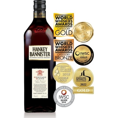 Hankey Bannister Heritage 46% 0,7 l (holá láhev)