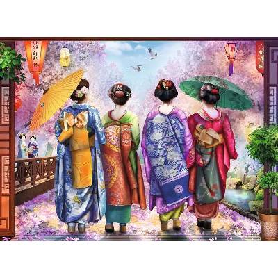 RAVENSBURGER Medzi rozkvitnutými stromami 500 dielov