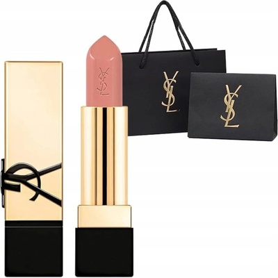 Yves Saint Laurent Saténový rúž Rouge Pur Couture Caring Satin Lipstick Nude Décolleté 3,8 g