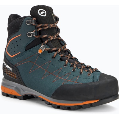 SCARPA Мъжки обувки за трекинг SCARPA Zodiac TRK GTX petrol/rust orange