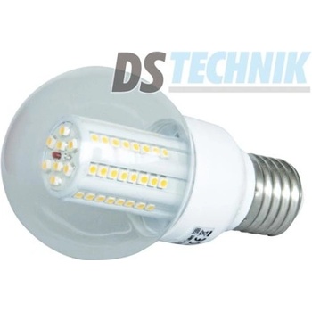 DS Technik LED B60-72SMD 3,6W, LED žárovka s prostorovým svitem, patice E27, 310Lm bílá studená