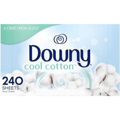 Downy Vonné ubrousky do sušičky Cool Cotton 240 ks