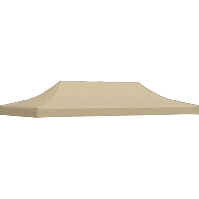 OMAXI 189641 Střecha k party stanu 6 x 3 m béžová 270 g/m²