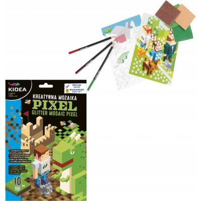 Kreatívna mozaika Pixel Omaľovánka Nálepky Pre Fanúšika Minecraft Kidea