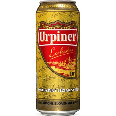 Urpiner Exclusive 1/24 16% 0,5 l (plech)