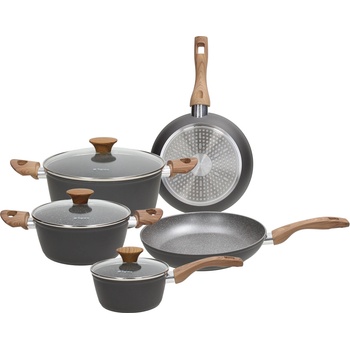 Tognana Комплект съдове за готвене grancucina great stone grey , 8 части (v779116grsta)