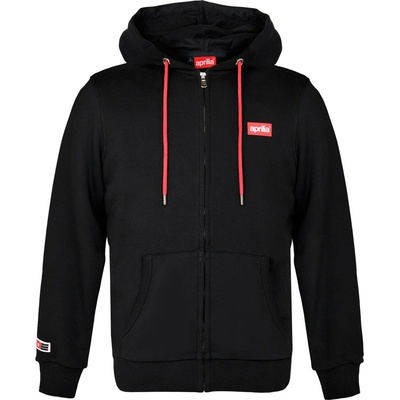 Aprilia mikina LOGO Zip black