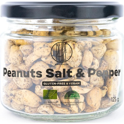 BrainMax Pure Pure® Peanuts Salt & Pepper, БИО, 125 гр