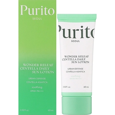 PURITO Wonder Releaf Centella Daily Sun Lotion слънцезащитен лосион за лице унисекс 60 мл