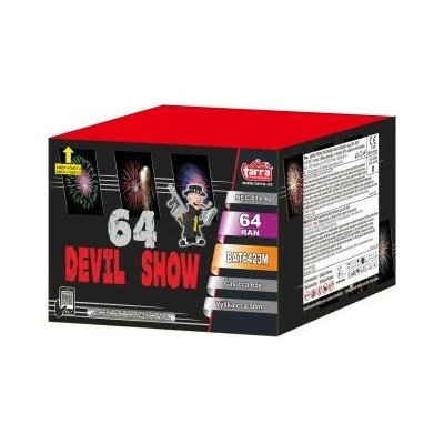 Ohňostroj Batéria výmetnic DEVIL SHOW 64 RÁN 6/1
