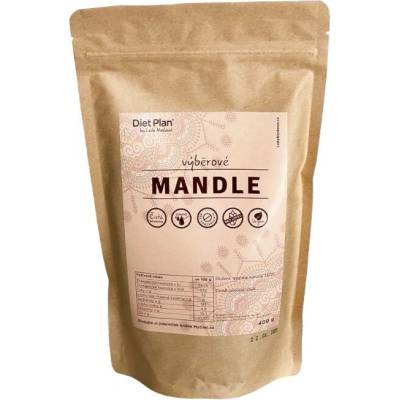 Diet Plan Mandle výběrové natural 400 g