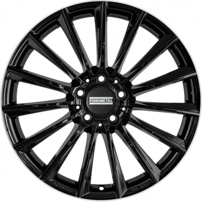 FONDMETAL AIDON 9x19 5x112 ET44 gloss black machined lip