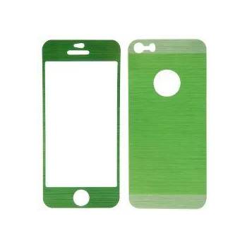 Image 1 of Sentio Screen Protector for iPhone 5S Metal Green 2in1