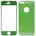Sentio Screen Protector for iPhone 5S Metal Green 2in1
