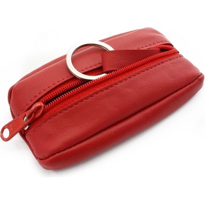 Klíčenka Kožená 619 2418 červená