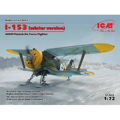 ICM I-153 Finnish AF winter version 1:72