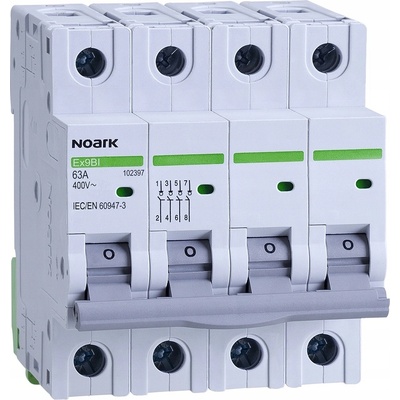 Izolační vypínač 4P 63A Ex9BI Noark 102397