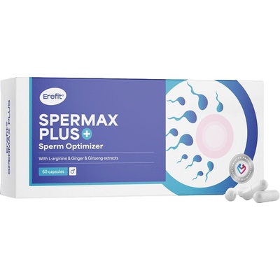 Erefit SpermaX Plus - Подкрепа за сперматозоиди - 60 капсули