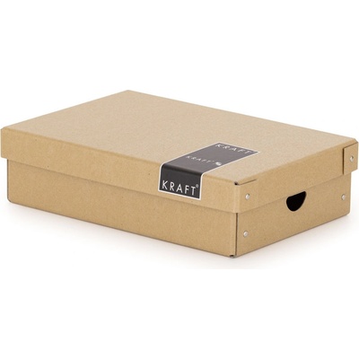 Karton P+P Krabice lamino malá Kraft Nature 35,5 x 24 x 9 cm 7-022