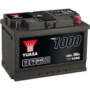 YUASA 70Ah 640A right+ (YBX1096)