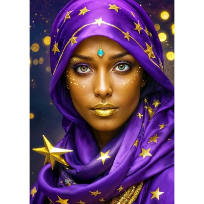 Enjoy - Puzzle Starlit Veil - 1 000 piese