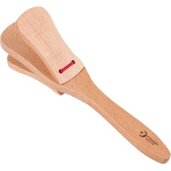 Classic World Educational Дървени кастанети с дръжка (cwe40507)