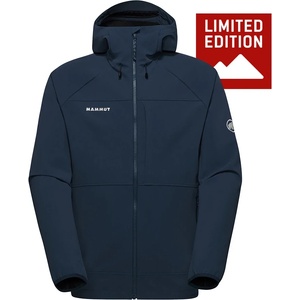 Mammut Мъжко софтшел яке Mammut Ultimate Comfort SO Hooded Jacket Exclusive Softshell jacket - Marine - размер XL (003-3716-0114)