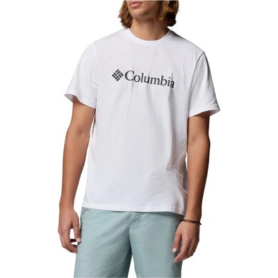 Columbia Мъжка тениска Columbia CSC Basic Logo Tee T-shirt - White - размер XXL (216-7507-0516)