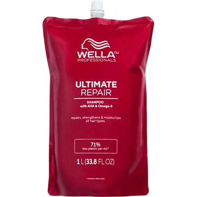 Wella Professionals Ultimate Repair Shampoo šampon pro šetrné mytí poškozených vlasů 1000 ml