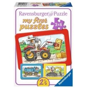 Ravensburger My first puzzle Vehicles 3 x 6 pcs. (065738)