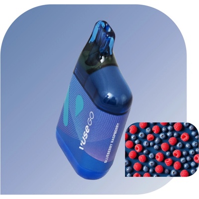 Vuse GO 1000 Blueberry Raspberry 20 mg 1000 poťahov
