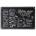Horecano HORECANO-Подложка за хранене CHALKBOARD ITALIAN MENU 43, 5 x 28, 5 cm (PPCO-27179) (0124450)