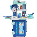 Raya Toys Докторски комплект 3 в 1 Raya Toys - Куфар-камион, 29 части (506122417) - baby