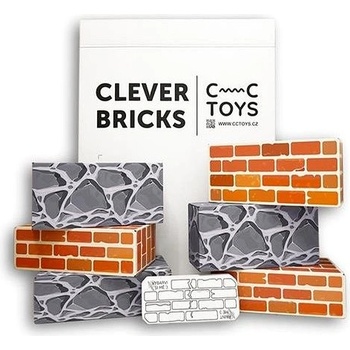 CC Toys Tehličky Clever Bricks Tehla-kameň 2637