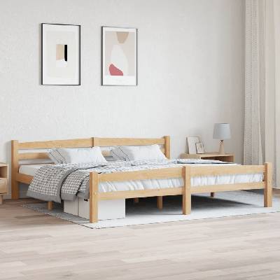 Nábytek XL 322067 Rám postele bez matrace z masivního borovicového dřeva