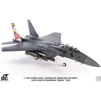 JC Wings F-15SG Strike Eagle RSAF 149th Sqn Shikra Paya Lebar AB Singapore 2020 1:72