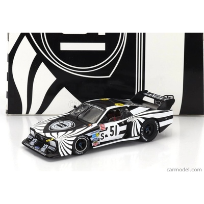 Ixo-models Lancia Beta Montecarlo Turbo N 51 6h Silverstone 1979 Riccardo Patrese Walter Rohrl Černá Bílá 1:43