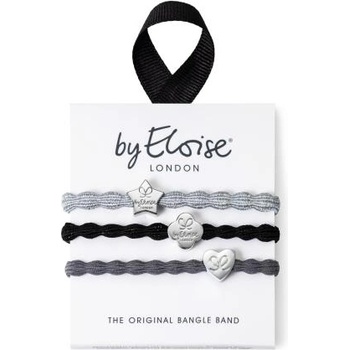 By Eloise London Set Stylish Silver комплект ластици за коса