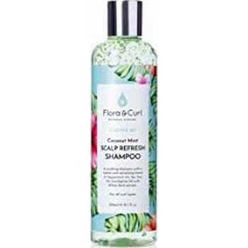 Flora & Curl Coconut Mint Scalp Refresh Shampoo 300 ml