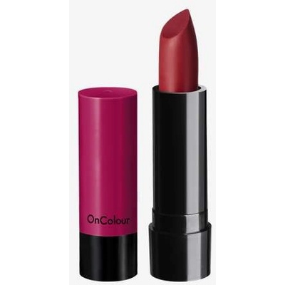 Oriflame Matná rtěnka OnColour cestovní balení brick red 2,5 g