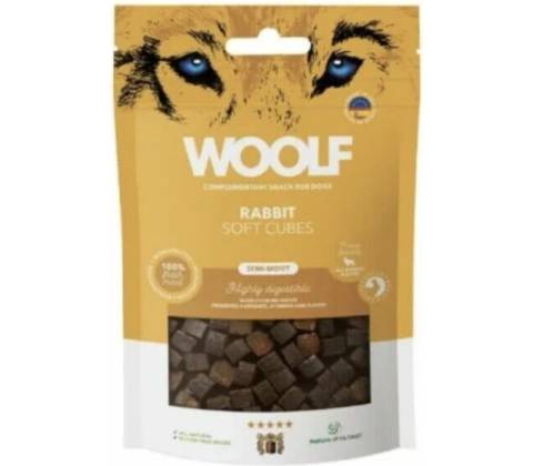 Woolf Soft Cubes Rabbit 100 g