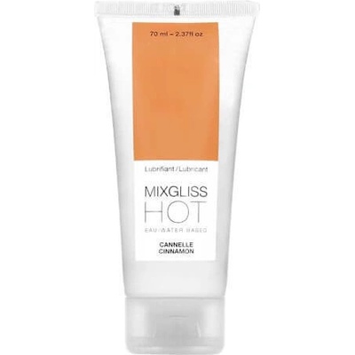 Mixgliss Hot hřejivý lubrikant na vodní bázi skořice 70 ml