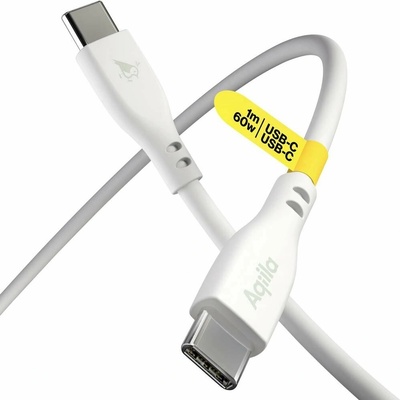 Aqiila AQCBPBIC1SI812 USB 2.0 USB-C ® zástrčka 1m bílý