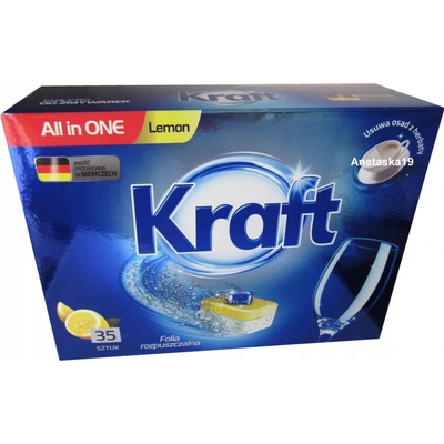 Kraft Tablety do myčky All in1 35 ks