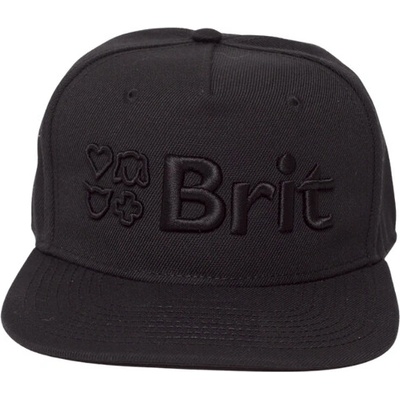 Brit snapback Černá