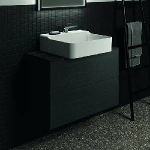 Ideal Standard Atelier Conca стенен шкаф с 2 чекмеджета, 80 см, цвят тъмен дъб (T4352Y4)