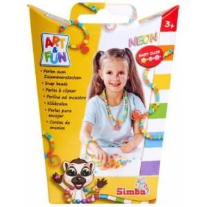 Simba Toys Art&Fun: Комплект неонова снарица - 250 мъниста (106374640)