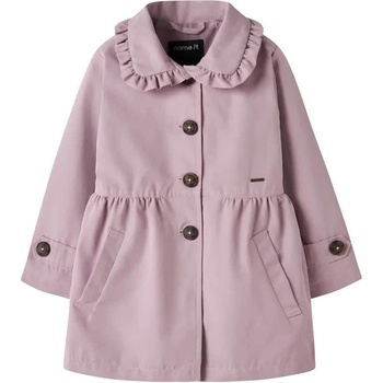 NAME IT Палто Name it Madelin NMF trench coat - Pink (Keepsake Lilac)