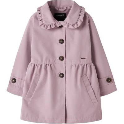 NAME IT Палто Name it Madelin NMF trench coat - Pink (Keepsake Lilac)