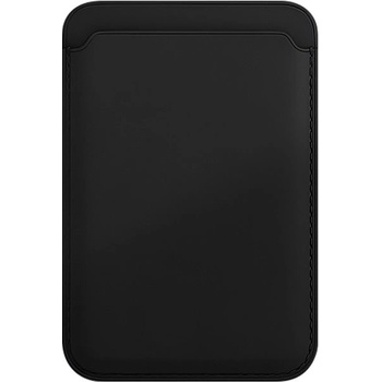 AlzaGuard Genuine Leather Wallet Compatible with Magsafe AGD-GLMW1B čierna